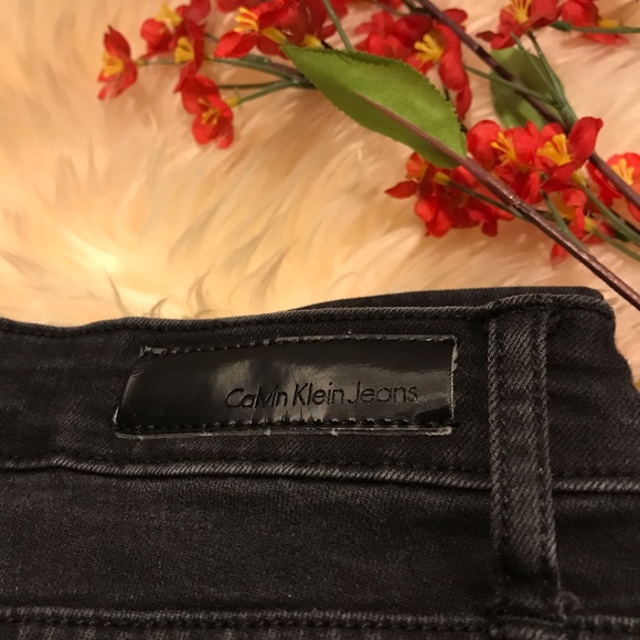 Calvin Klein Distressed Skinny Jeans - Picture 3 of 8